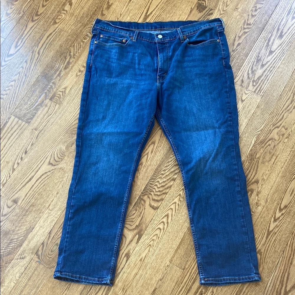Mens Levi’s 40X30 slim fit jeans Elastane medium Wash normcore stretch comfort